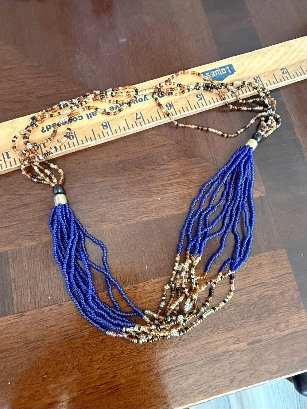 Vintage Sead Beads Necklace